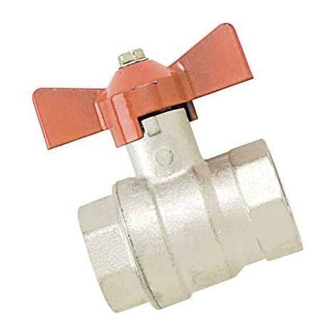 Boutte 2159206 BF261 Vanne 1/4 tour papillon femelle 20 x 27 ACS PN40