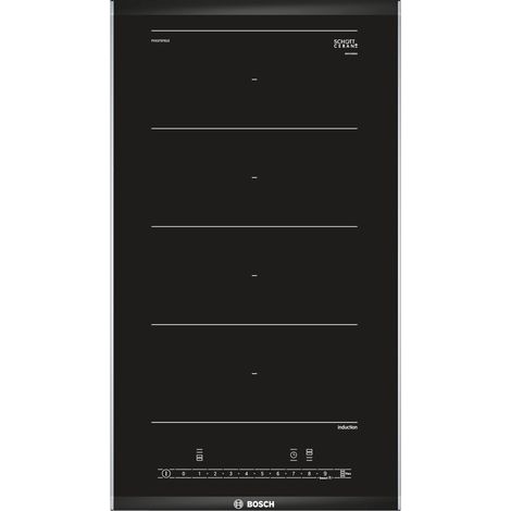 tavolo domino a induzione 30cm 2 fuochi 3700w nero - PXX375FB1E - Bosch (1/7)