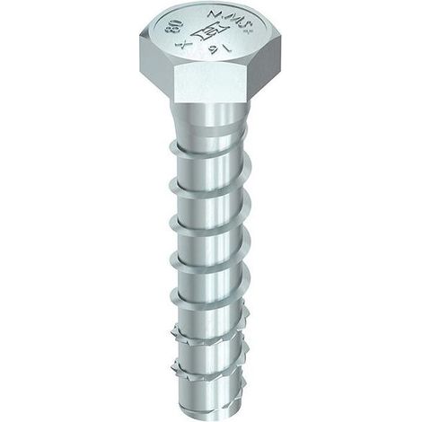 Vite per calcestruzzo HECO-MMSplus-S 16x 80/10 SW24 zn-bl (confezione da 25)