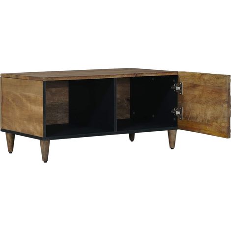 Maison Exclusive - Tavolino da salotto Marrone 80 x 50 x 40 cm (1/5)