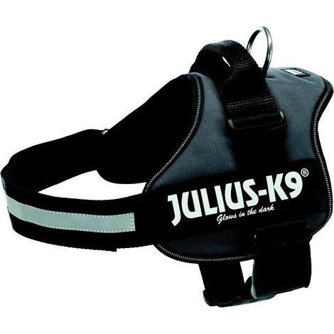 Julius-K9® Powergeschirr® 2/L XL: 71 96 cm/50 mm, anthrazit
