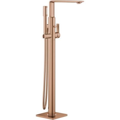 GROHE Miscelatore monocomando vasca Allure 252221 montaggio a pavimento FMS warm sunset spazzolato, 25222DL1