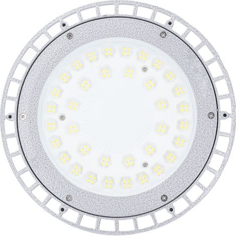 Projecteur LED 100W 12000LM verre trempé antidéflagrant lampe de chantier atelier entrepôt usine coloris marbre (1/5)