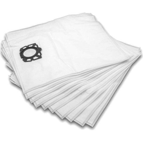 30 vacuum cleaner bags compatible with Kärcher WD4, MV4, MV5, MV6 Premium vacuum cleaners, microfibre (1/2)