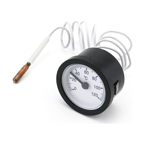 Thermomètre Capillaire pour Mesurer la Température du Liquide et de la Vapeur 0-120 °C (1/5)
