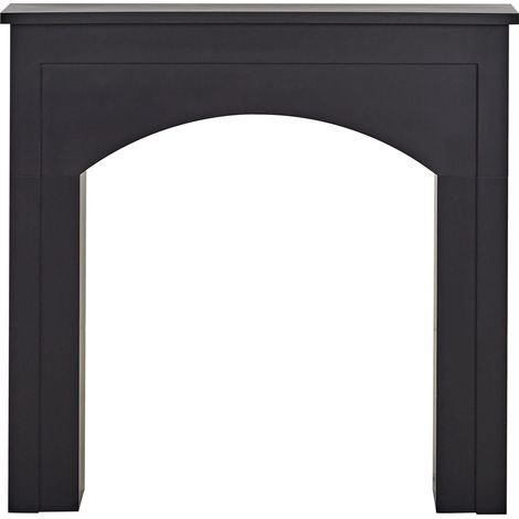 Fireplace Mantel BUSSELTON Black