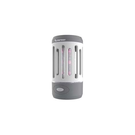 ELETTROINSETTICIDA LAMPADA CAMPING BATTERIA 3W 2IN1 RICARICABILE- - mm.70x70x120h. - peso gr.178 - protezione IPX4 - 1 pezzi SYNTESY
