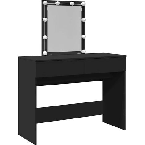 Maison Exclusive - Toeletta con LED Nero 100x40x130 cm