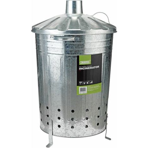 Draper 53253 Galvanised Garden Incinerator, 85L (1/5)