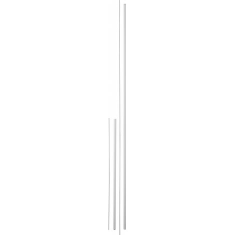 THIRARD - Kit de rallonge pour serrure antipanique, haut et bas, pour porte hauteur 3m max, blanc - THIRARD