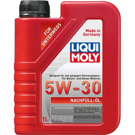 Liqui Moly Nachfüll-Öl 5W-30 1 L Motoröl (1/3)