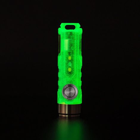 Lampe de poche porte-clés A5 G4 650 lumens 9 modes d'extérieur Mini EDC rechargeable haute lumen multifonction, avec lampe de lecture et lumière rouge (1/5)