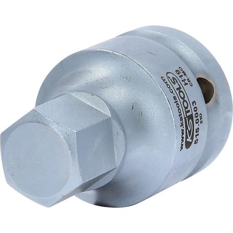 Jeu d'embouts à choc Clé 19 Diamètre 40 mm (1/5)