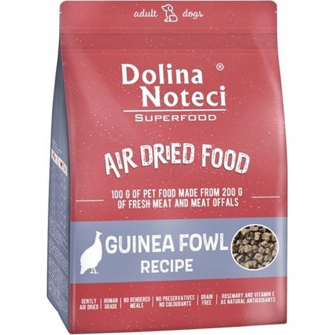 DOLINA NOTACI Gallina de Guinea comida para perros 1 kg