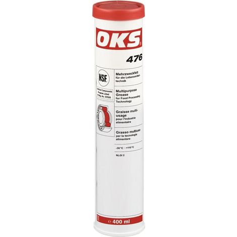 Graisse multius.p. l'industrie agroalim. 476 400 ml blanc NSF H1 cartouche OKS (Par 10) (1/3)