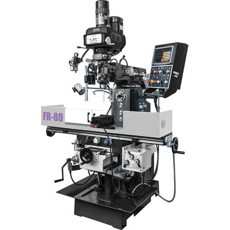 Fresatrice fresa testa veloce e orizzontale FR-80 SOGI automatica ISO40 visualizzata 3 assi (1/5)