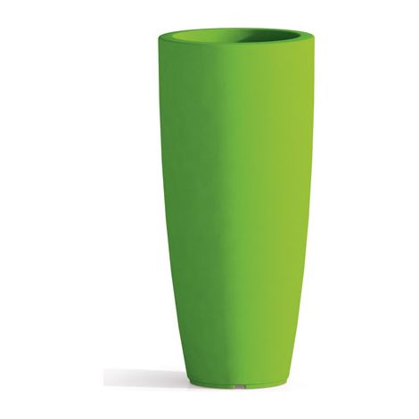 Vaso tondo in resina h 70 mod. Agave verde