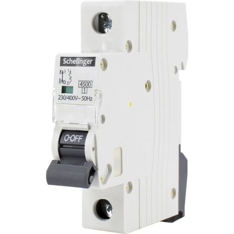 Disyuntor 1P C 20A schelinger A02-G7-1P-C20 (1/4)