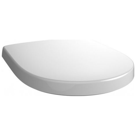 Villeroy & Boch – Siège WC O.novo en Duroplast – Oval blanc Alpin – Charnières en acier inoxydable – Dimensions 368x423x51mm