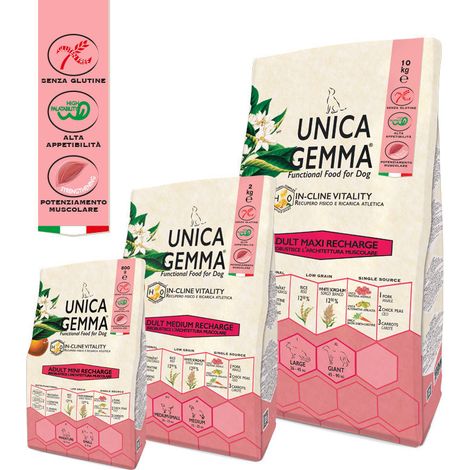 Unica Gemma - Adult Maxi Recharge 10 kg