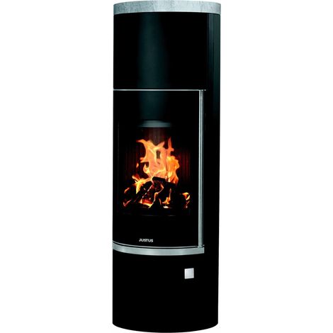 Faro W+ 2.0 Stahl Schwarz mit Abdeckplatte Speckstein