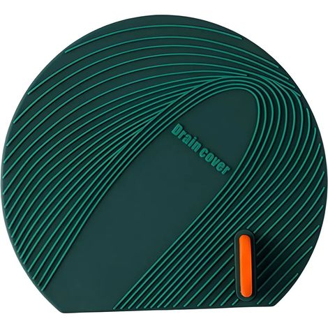 Couvercle de drain de sol vert pratique (1/5)
