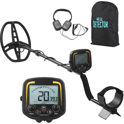 Détecteur de métaux pour adultes et enfants De 3,7 pouces LCD Détecteur de métaux Haute sensible Sougrin Sougrin Metal Finder Trésor Hunter Gold Prospector Gold Nugget Dispositif de recherche Haute pr (1/2)