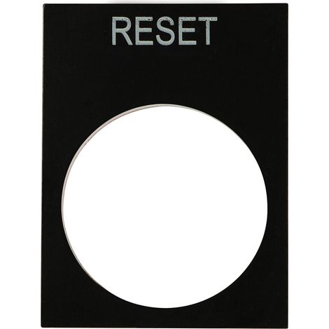 Etiquette de marquage pour Bouton-poussoir Ptec ( Prix pour Paquet de 5 ) (1/3)