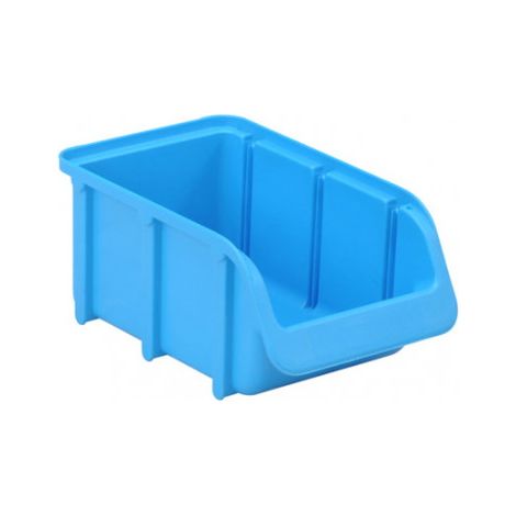 Sichtlagerkasten L164/134xB102xH74mm PP blau stapelbar HÜNERSDORFF