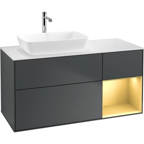 Villeroy & Boch F811HFHG Meuble sous-lavabo Finion F81 (1/2)