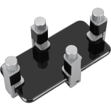 AYNEFY Fixation de clip réglable 8 pièces Clip réglable fixation écran LCD fixation Clip de fixation pince téléphone tablette (1/4)
