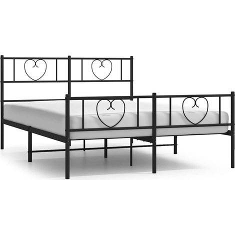 Maison Exclusive - Estructura cama sin colchón con estribo metal (1/5)