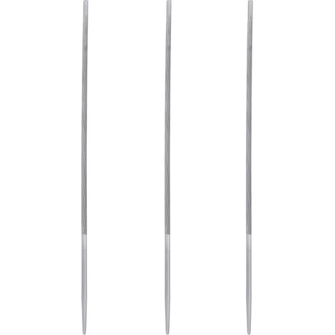 Eosnow 3pcs rund 4mm 5/32-Zoll-Kettensägen-Kettenschärfer, Korrosionsresistente Datei für Säge von Rasenmäher Trimmer