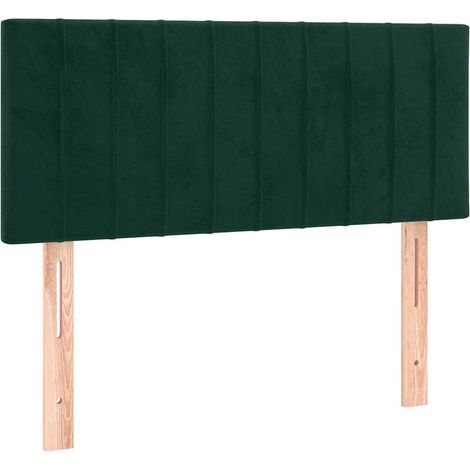 Maison Exclusive - Kopfteil Dunkelgrün 100x5x78/88 cm Samt (1/5)