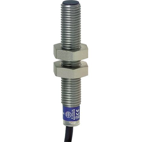 Xs1m08pc410 Schneider Xs Détecteur Inductif Inox - M8 L50mm Noyable Sn1,5mm Dc4-pnp No+nc - 2m Telemecanique