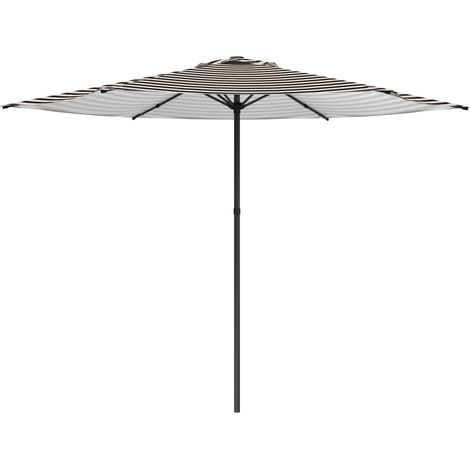 Gartensonnenschirm 300 x 300 cm Polyester Rechtwinklig vidaXL