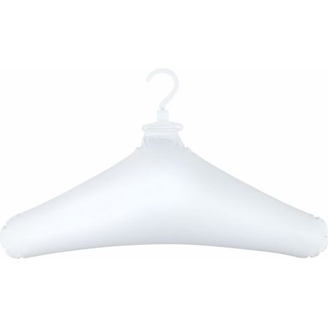 The Hanger – 7 Stück pro Set – aufblasbar und faltbar – Kleiderbügel für unterwegs