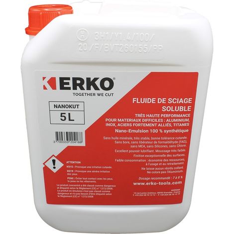 ERKO-Sägeflüssigkeit löslich Nanokut - Kanister 5 L - 6400018