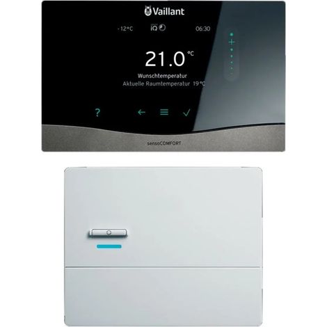 Vaillant Regolatore di riscaldamento radio VRC 720f/3 sensoCOMFORT, interfaccia eBUS, 0010045481