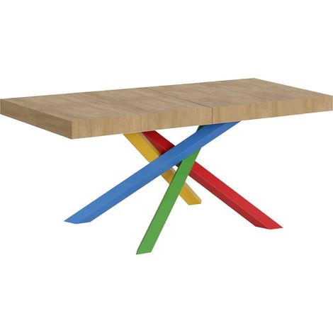 Tavolo Allungabile 130/234x90x77 cm Volantis Premium Quercia Natura (1/4)