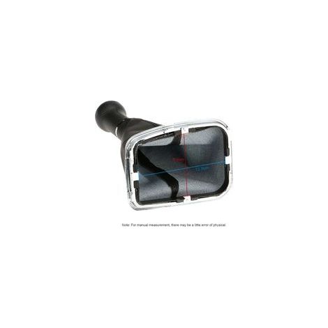 Pommeau de levier de vitesse à 5 vitesses, botte de guêtre de remplacement en cuir PU noir pour Jetta GTi MK4 1999 – 2004, nouveau (1/4)