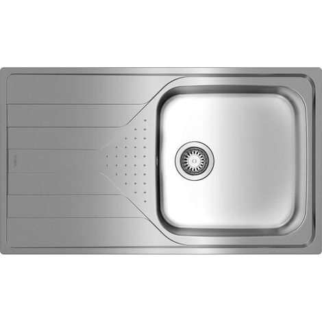 Teka UNIVERSE 50 T-XP 1C 1E PLUS REV - Fregadero De Cocina Acero 51 Cm 1 Cubeta 1 Escurridor