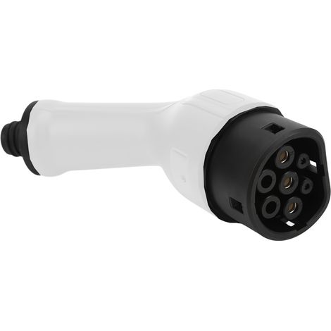 Kit adaptateur de charge pour véhicule électrique 32 A CA 250 V, prise de type 2, protection IP54, certifications CE, TUV et IEC, blanc. (1/5)