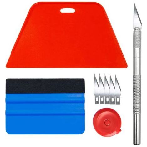 Kit Covering Outils de Film pour Papier peintFenêtre Voiture-Carrelage Vinyle-Raclette pour Pose Adhesif (1/5)