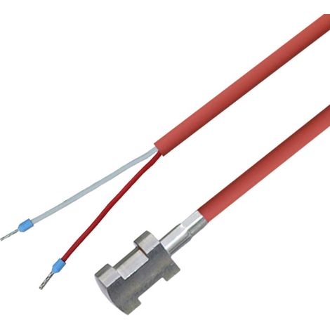 iOVEO 004AL02207 - PT1000 - Sonda a tubo con cavo in silicone, fissaggio fino a 200°C, 7 metri (1/2)