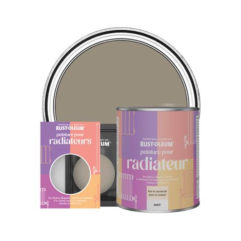 Peinture pour Radiateur, Finition Mate - Cacao (1/3)