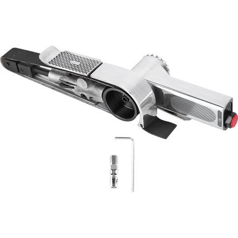 ACOGEDO Outil de Polissage Pneumatique de Courroie d'air Efficace avec 16000 Tr/Min pour la Finition Professionnelle - Tailles 10x330 Mm et 20x520 Mm, Idéal pour les Applications Polyvalentes (20 (1/5)