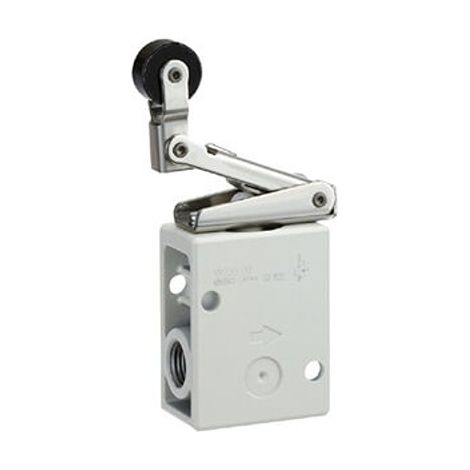 Vannes mécanique SMC VM200 Bouton poussoir Air Operated, G 1/4, 1/4mm ( Prix pour 1 )