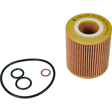 Kit de filtro de aceite Stellox 20-50166-SX - con junta / juego de juntas - elemento filtrante - Para turismos (1/5)