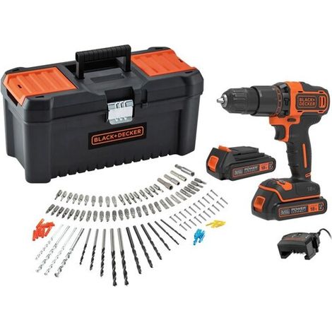 B+D TRAPANO AVVITATORE BCD700C2TA 18V + 105 ACC.